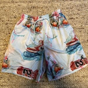 Jordan Multicolor Graphic Kids Basketball Shorts